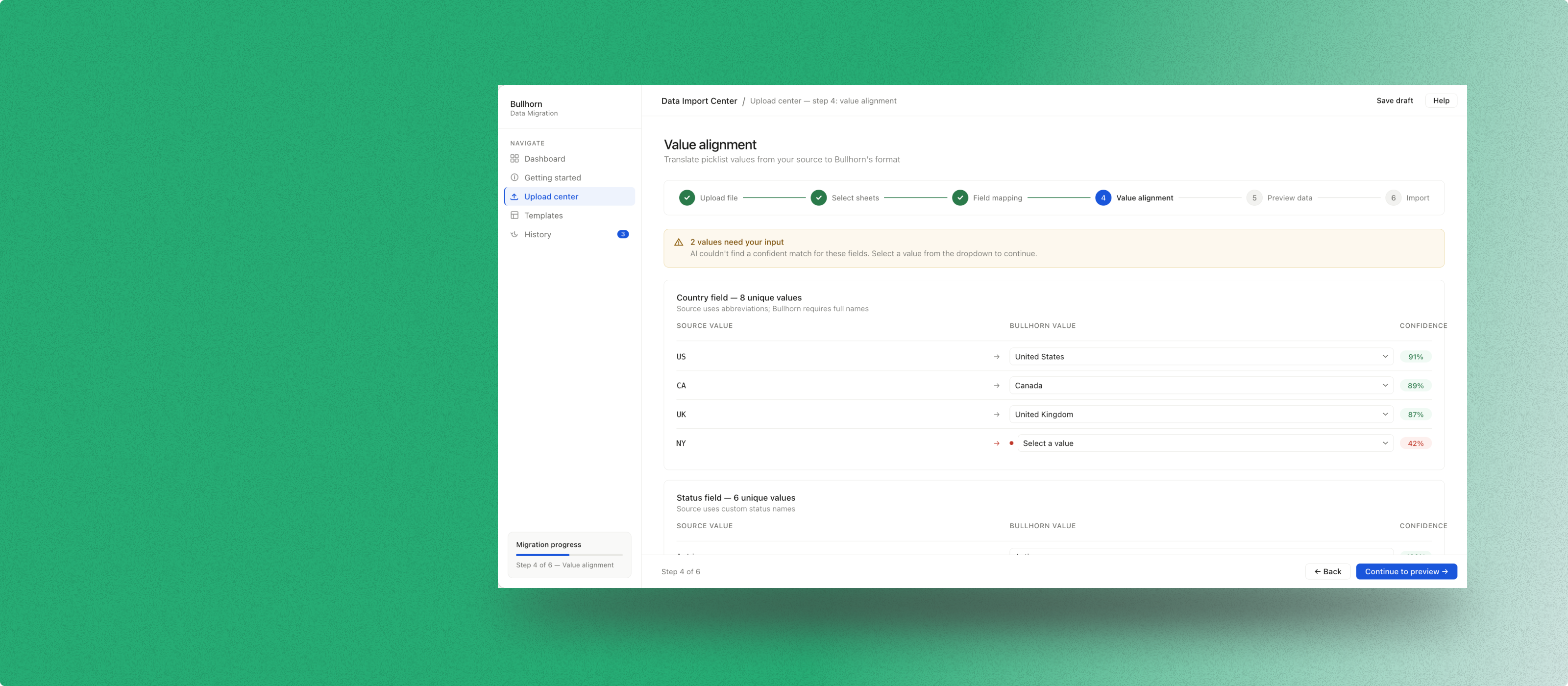 AI Data Import Tool